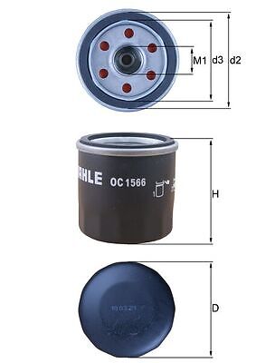 Knecht oc1566 oil filter - knecht,