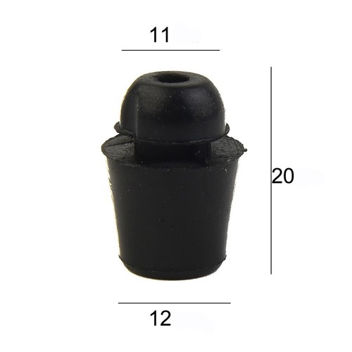 2pcs door dampers buffer black - door,