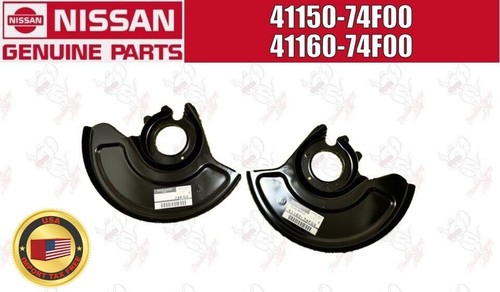 Nissan front brake splash - brake,