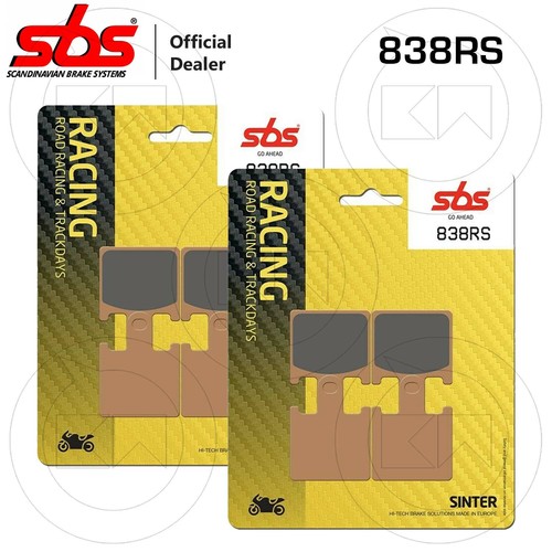 Brake pads anterior - pads, 838rs