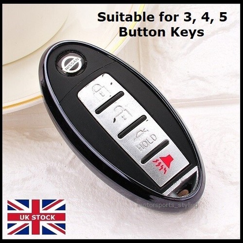 Black key cover for nissan - key,
