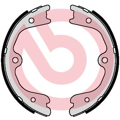 Rear brembo 552 brake - s,