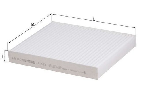 Mahle la493 cabin air - mahle,