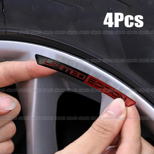 4pcs limited edition logo - limited, car