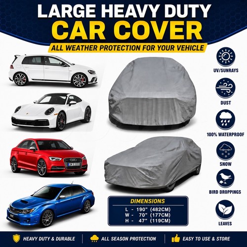 Car cover protector heavy - heavy, duty