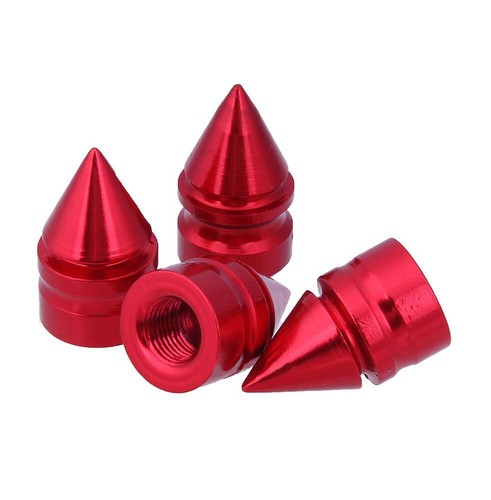 4pcs red spike - 4pcs,