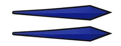 Blue flexible rubber - blue, door
