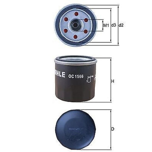 Knecht 1566 oil filter for - 1566,