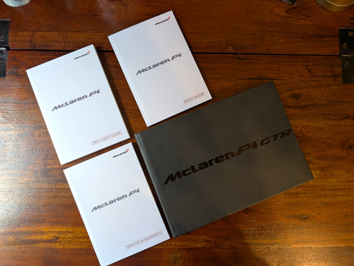 Mclaren gtr owners handbook - gtr,
