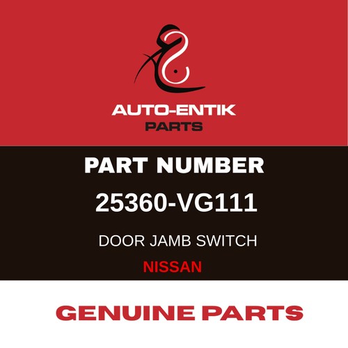 25360 vg111 genuine parts - 25360-vg111, |