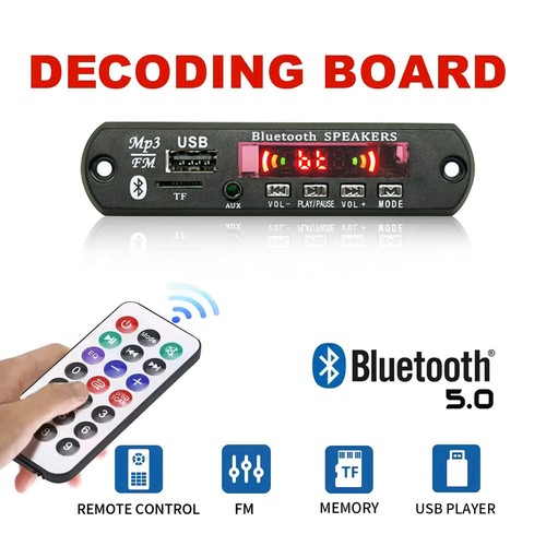 Mp3 decoder board bluetooth - mp3,