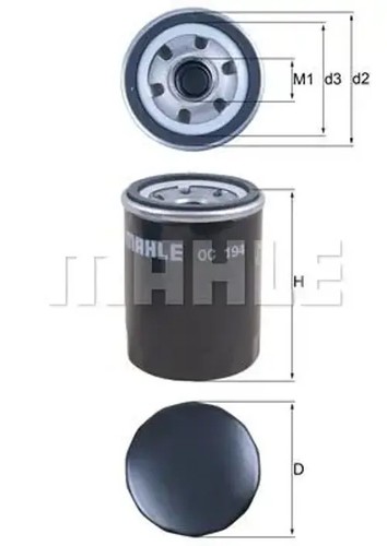 Oil filter spin - oil, spin-on