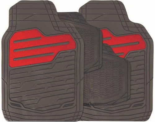 Suits nissan black red - black/red, rubber