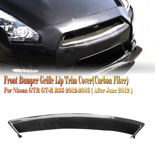 Carbon fiber front bumper - carbon,