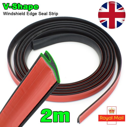 Rubber seal strip trim - 2m,
