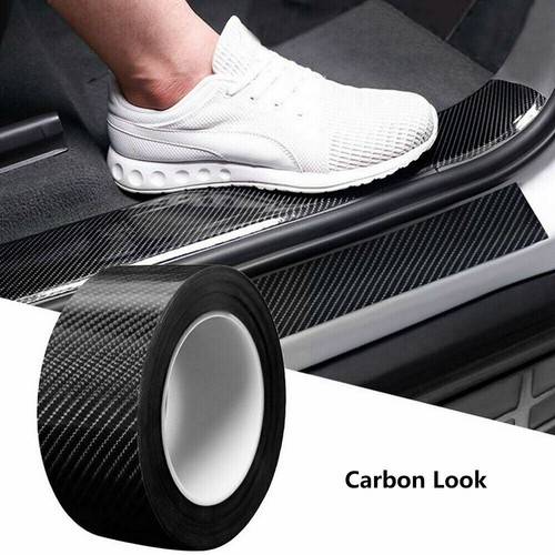 Car door carbon fiber sticker - carbon,