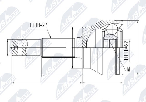 Npz 083 nty joint kit - npz-ns-083,
